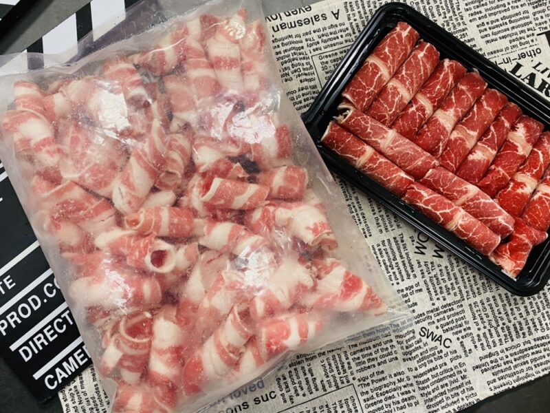 牛肉片組合(雪花牛+板腱牛)