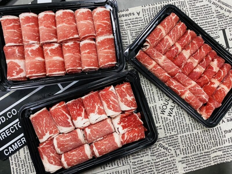 精品火鍋肉片組合(板腱牛+翼板牛+無骨牛)