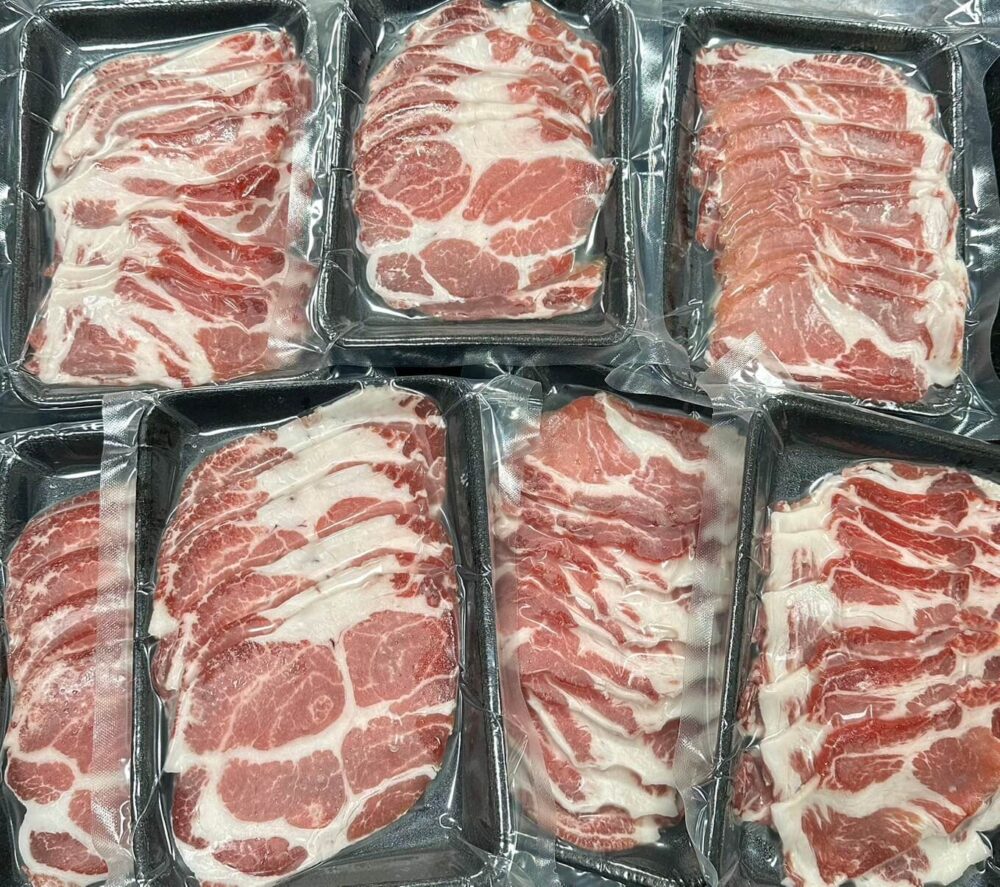 伊比利梅花豬燒肉片(200克)
