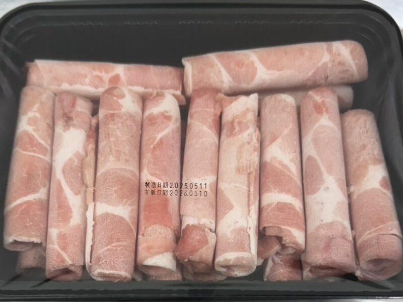 梅花豬火鍋肉片300克